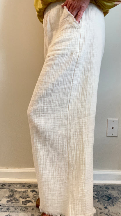 Coastal Gauze Pants