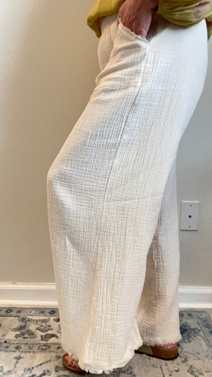 Coastal Gauze Pants