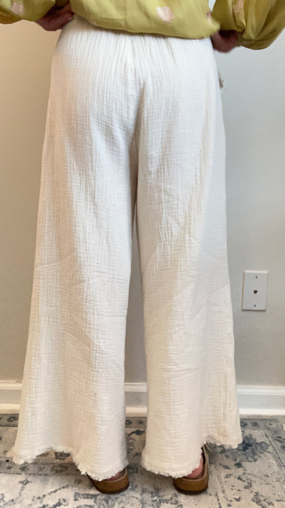 Coastal Gauze Pants