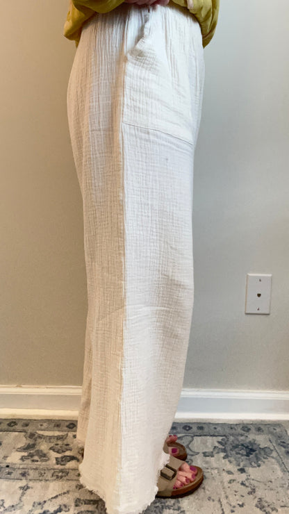 Coastal Gauze Pants