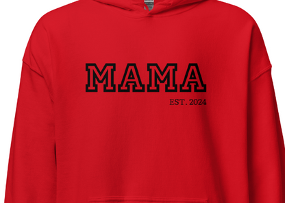 College Vibes Mama,Nana,Grandma...Custom Embroidered Hoodie