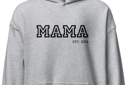 College Vibes Mama,Nana,Grandma...Custom Embroidered Hoodie