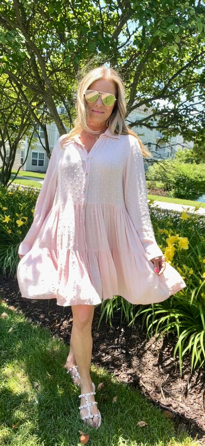 Flowy Shirt Dress