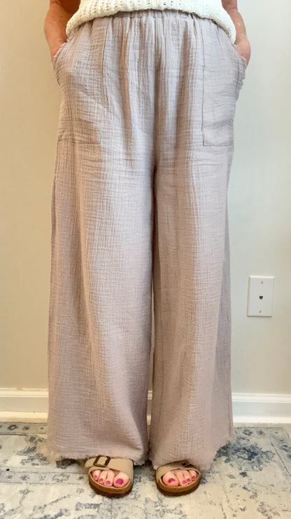 Coastal Gauze Pants