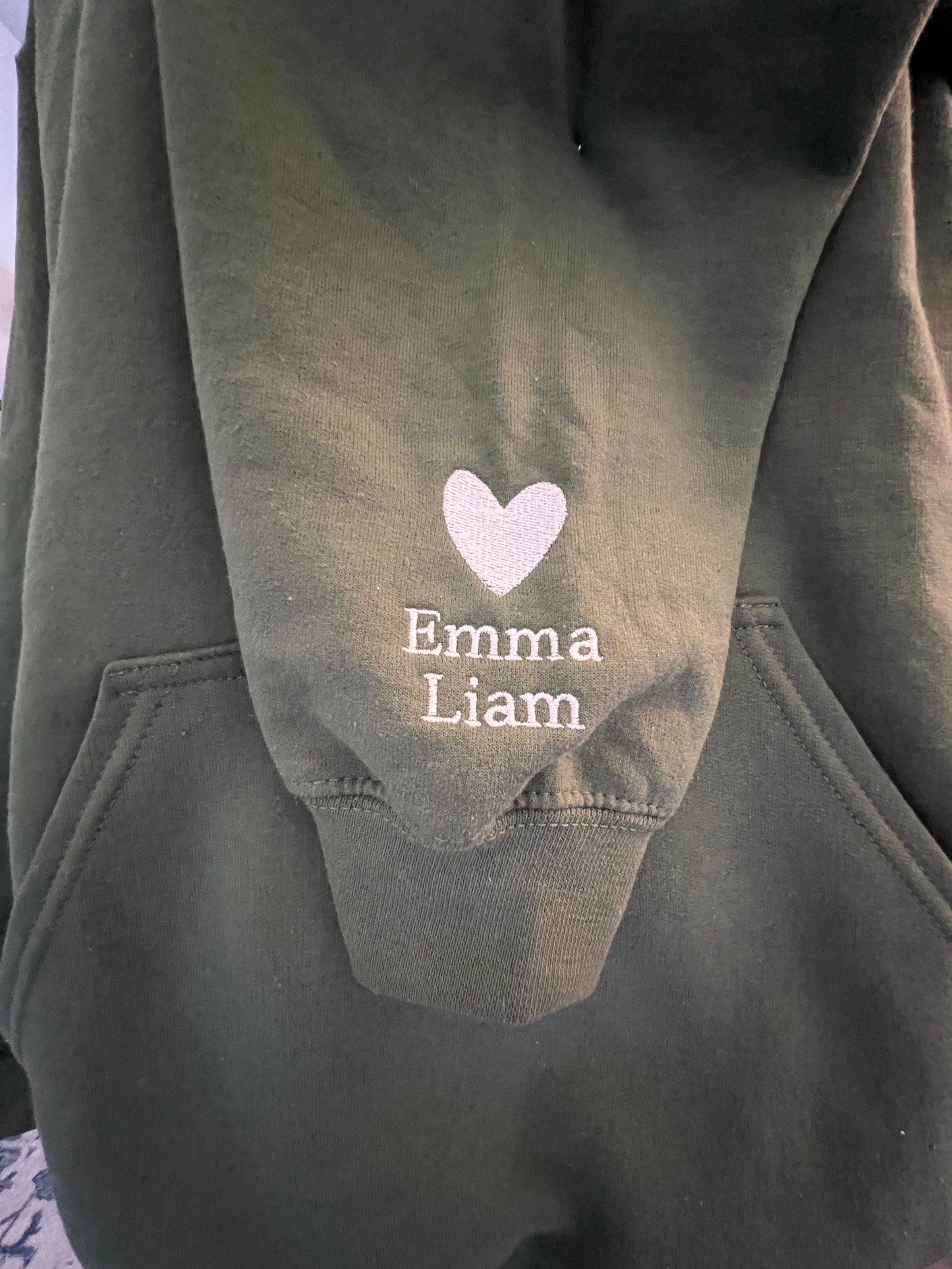 College Vibes Mama,Nana,Grandma...Custom Embroidered Hoodie