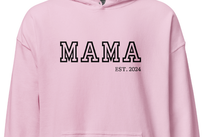 Old School Vibes Mama,Nana,Grandma...Custom Embroidered Hoodie