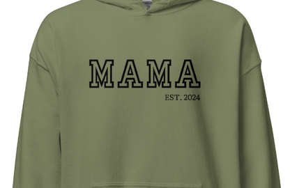 Old School Vibes Mama,Nana,Grandma...Custom Embroidered Hoodie