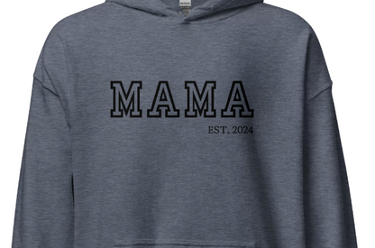 Old School Vibes Mama,Nana,Grandma...Custom Embroidered Hoodie