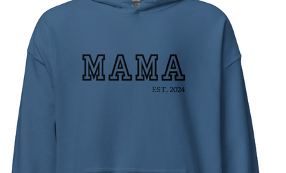 Old School Vibes Mama,Nana,Grandma...Custom Embroidered Hoodie