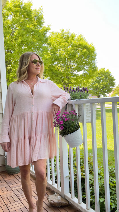 Flowy Shirt Dress