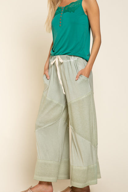 Cropped Knit Pants