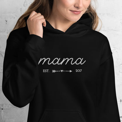 The Minimalist Mama,Nana,Grandma...Custom Embroidered Hoodie