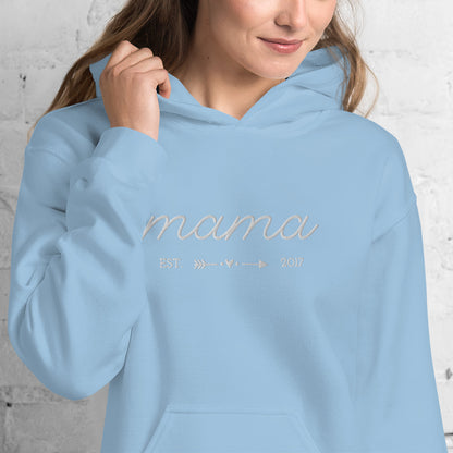 The Minimalist Mama,Nana,Grandma...Custom Embroidered Hoodie