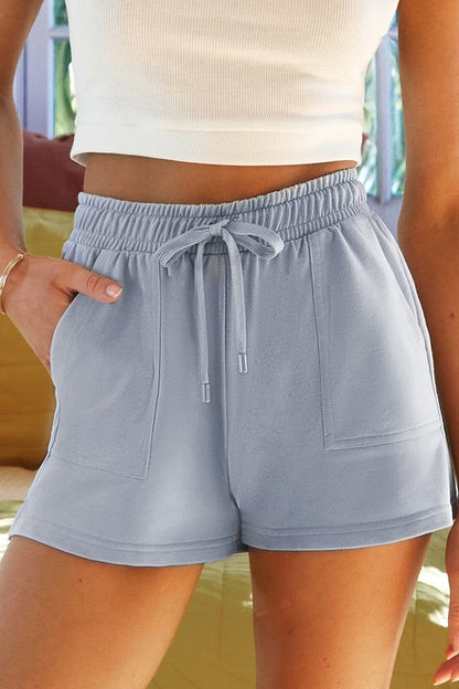 Pocketed French Terry Shorts