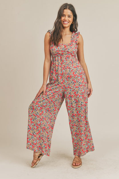 Floral Jumpsuit