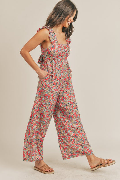 Floral Jumpsuit