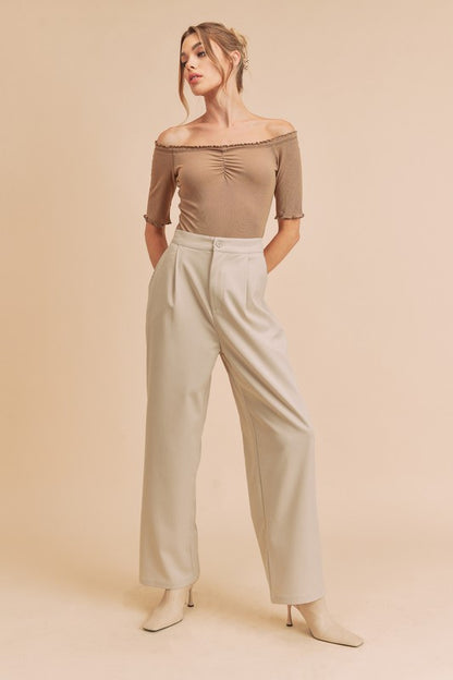 Wide Leg Trousers