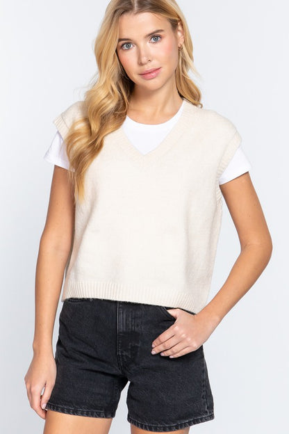 V-Neck Sweater Vest