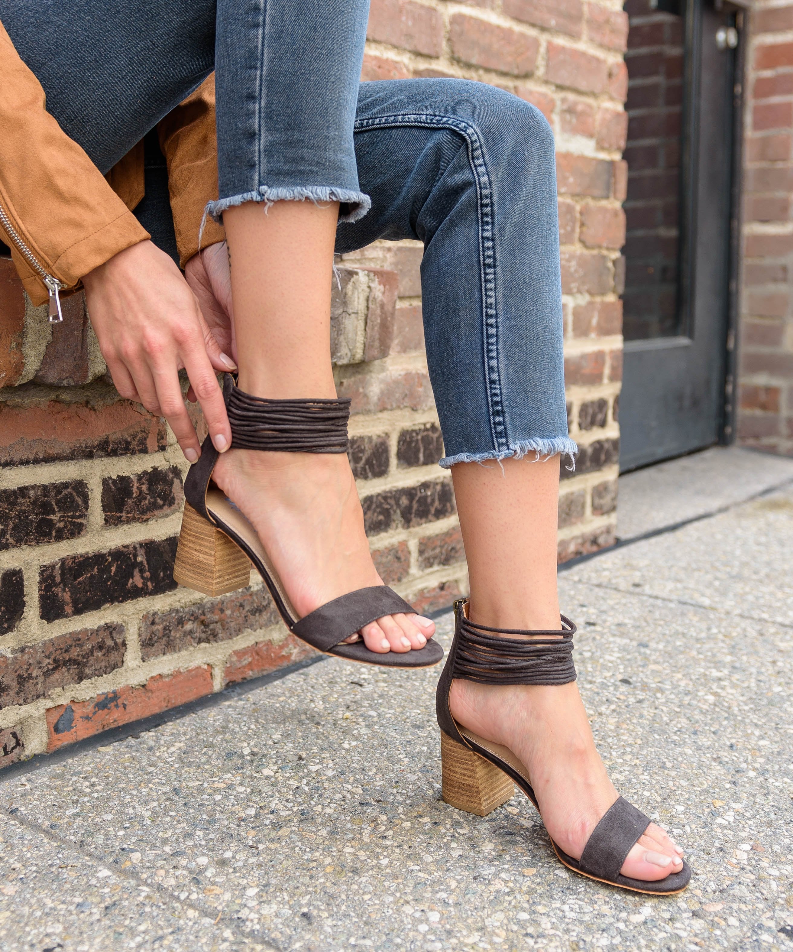 Antonio Melani Garlini Rhinestone Embellished Strappy Block Heel Dress  Sandals | Dillard's