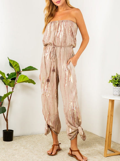 Strapless Jumpsuit